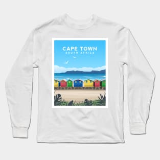 Cape Town Muizenberg Beach, South Africa Long Sleeve T-Shirt